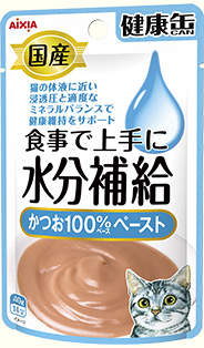 健康缶パウチ 食事で上手に水分補給「かつおペースト」