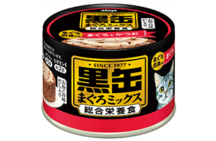 キャットフード　黒缶　総合栄養食　160グラム×3　16セット(計48缶)