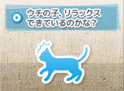 ウチの子、リラックスできているのかな？