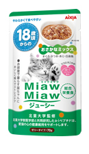Miaw Miawジューシー おさかなミックス