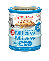 MiawMiawミニ3P　しらす入りまぐろ
