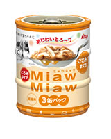 MiawMiawミニ3P　ささみ入りまぐろ